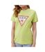 T-shirt vert/rouge femme guess w2bi69k8fq1 - l-1