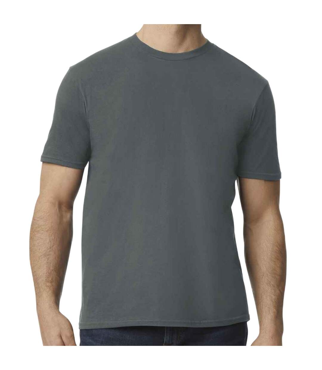 T-shirt Softstyle Ez Adulte Charbon Gildan-1