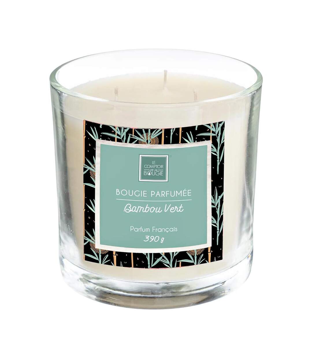 Bougie Parfumée Loys 390g Bambou Vert-1