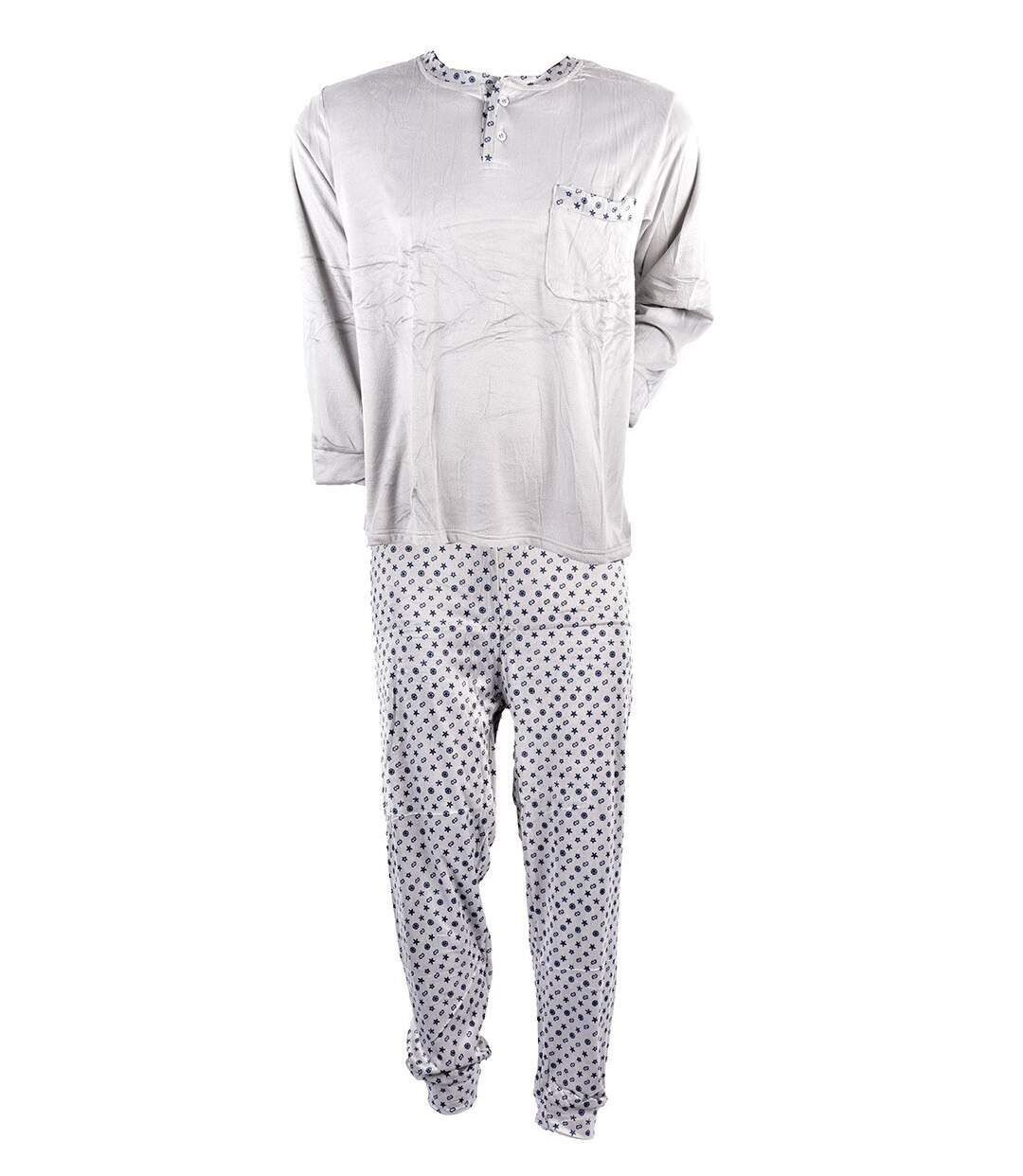 Pyjama POLAIRE ECO A222 GRIS-2