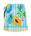 Mini Jupe Motif/style Tropical Rio Femme Bleu Never Fully Dressed-2
