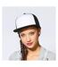 Flexfit Casquette De Baseball À Visière Plate Adulte Unisexe Noir Blanc Yupoong-1