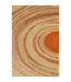Coupelle Déco en Jonc Galene 52cm Naturel & Orange-2