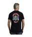 Mens sons of anchovy back print t-shirt black Weird Fish-4