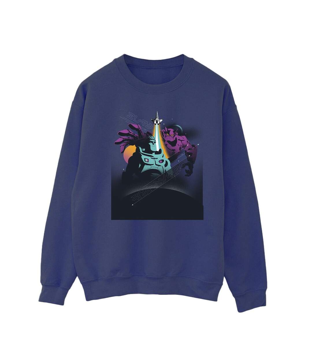 Disney - Sweat LIGHTYEAR BUZZ AND ZURG - Femme (Bleu marine) - UTBI25106-1