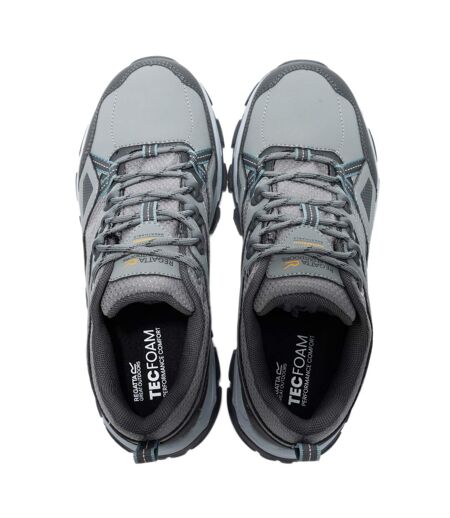 Womens/ladies Holcombe Iii Low Walking Shoes Dark Steel Ivy Moss Regatta