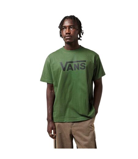 Mens Classic Logo Relaxed Fit T-shirt Pine Forest Vans
