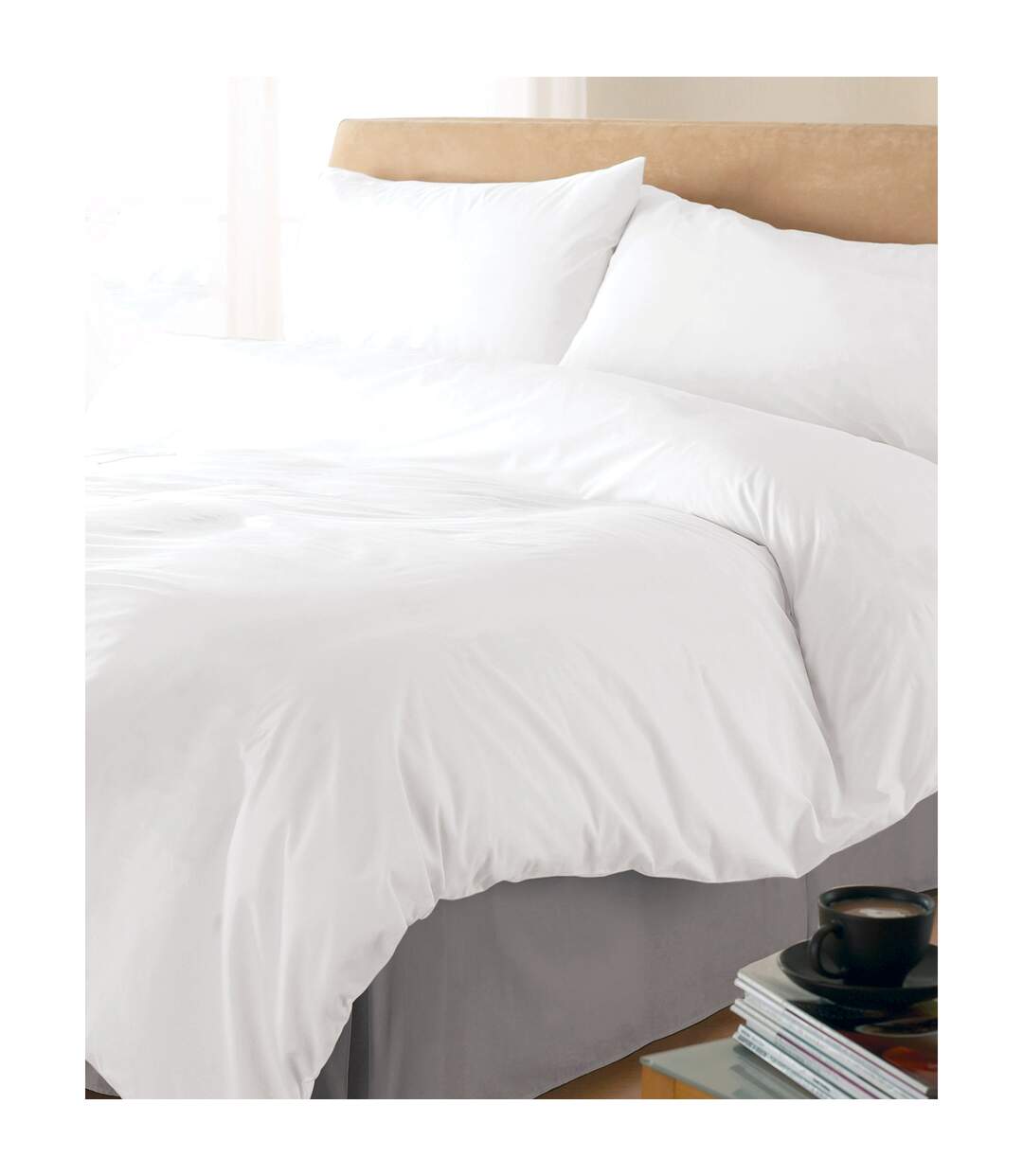 Bamboo duvet cover white Home & Living