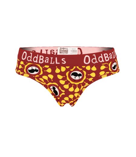 Culotte bbq femme rouge / jaune OddBalls