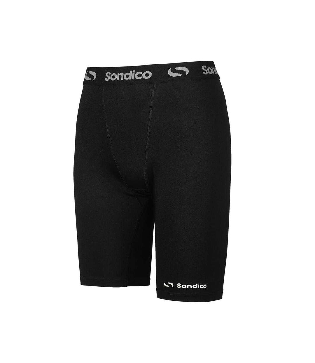 Mens Core 9 Compression Shorts Black White Sondico-3