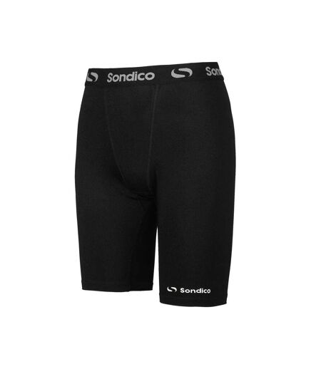 Mens Core 9 Compression Shorts Black White Sondico