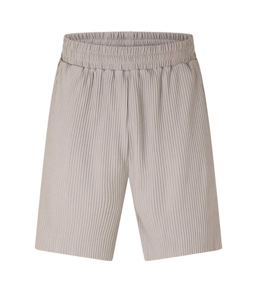 Short De Vacances Motif/style Côtelé Homme Gris Belier-1