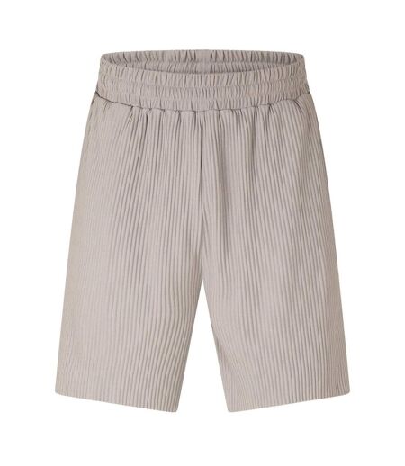 Short De Vacances Motif/style Côtelé Homme Gris Belier