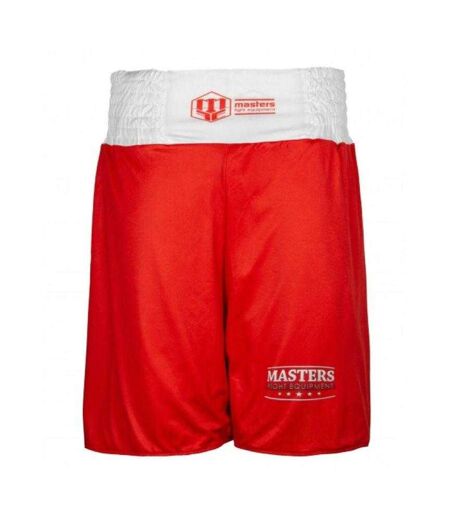 Short De Boxe Homme Rouge Bleu Masters