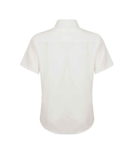 Chemisier Manches Courtes Femme Blanc Henbury