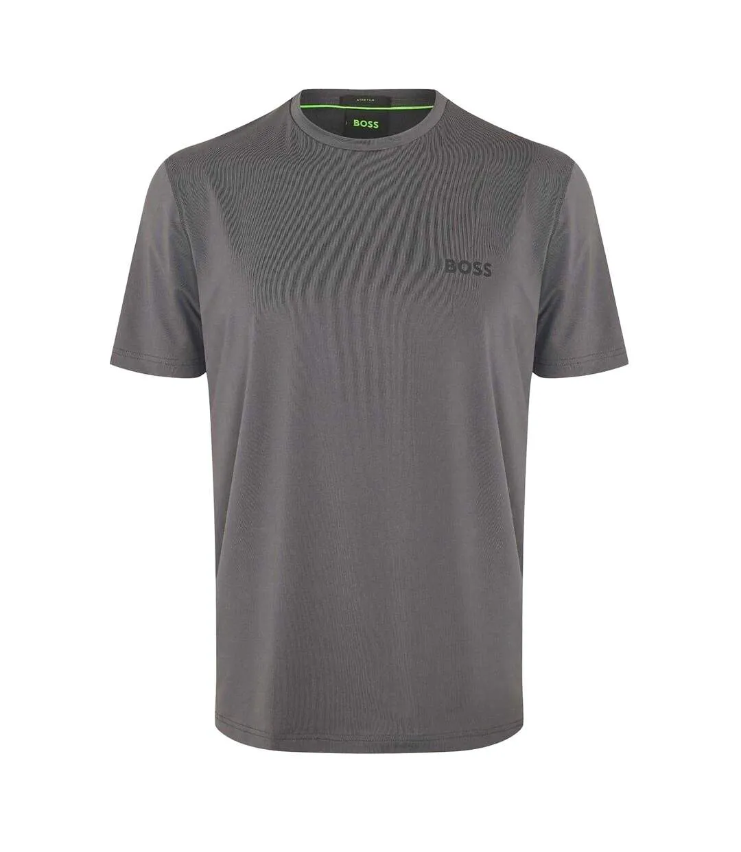 T-shirt Motif/style Logo Competition Homme Gris Boss-2
