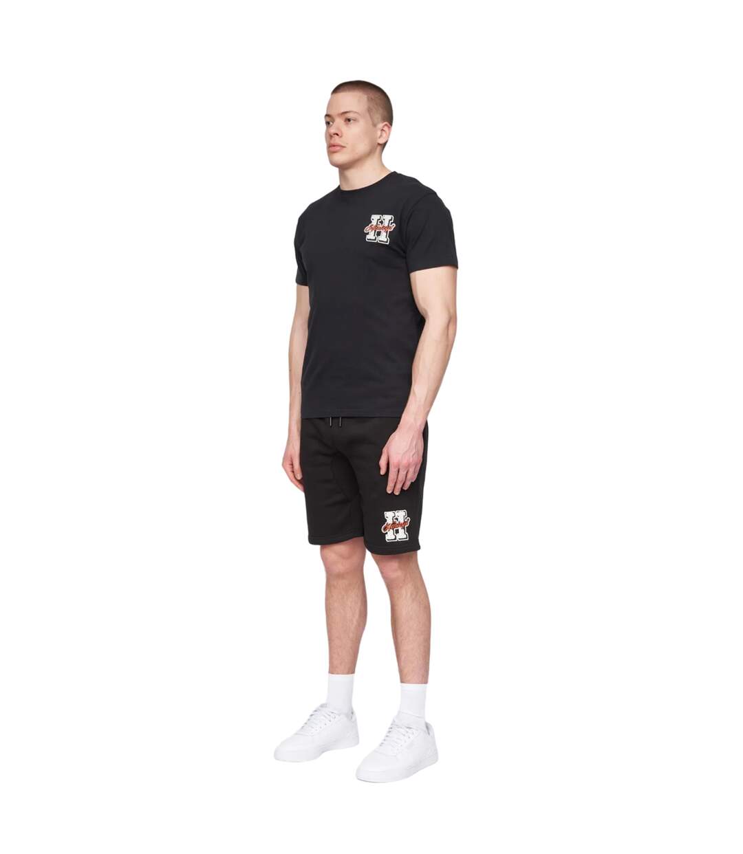 Short de jogging aitchen homme noir Henleys-3