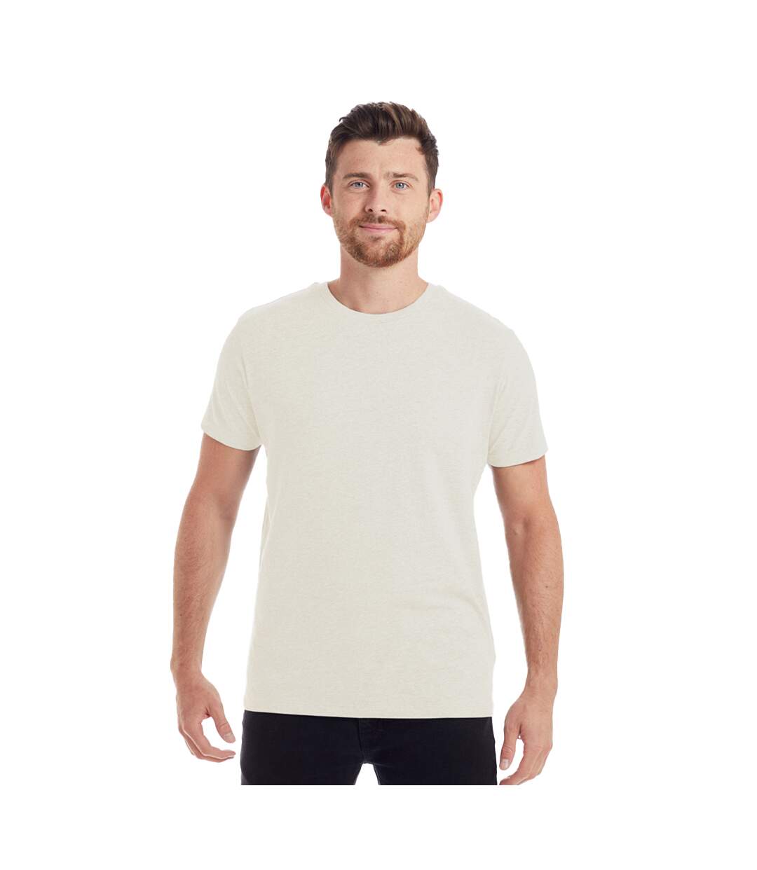 T-shirt Essential Homme Beige Pâle Mantis-1