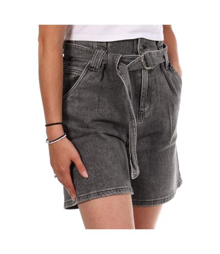 Short mom noir femme monday premium lw786 - l