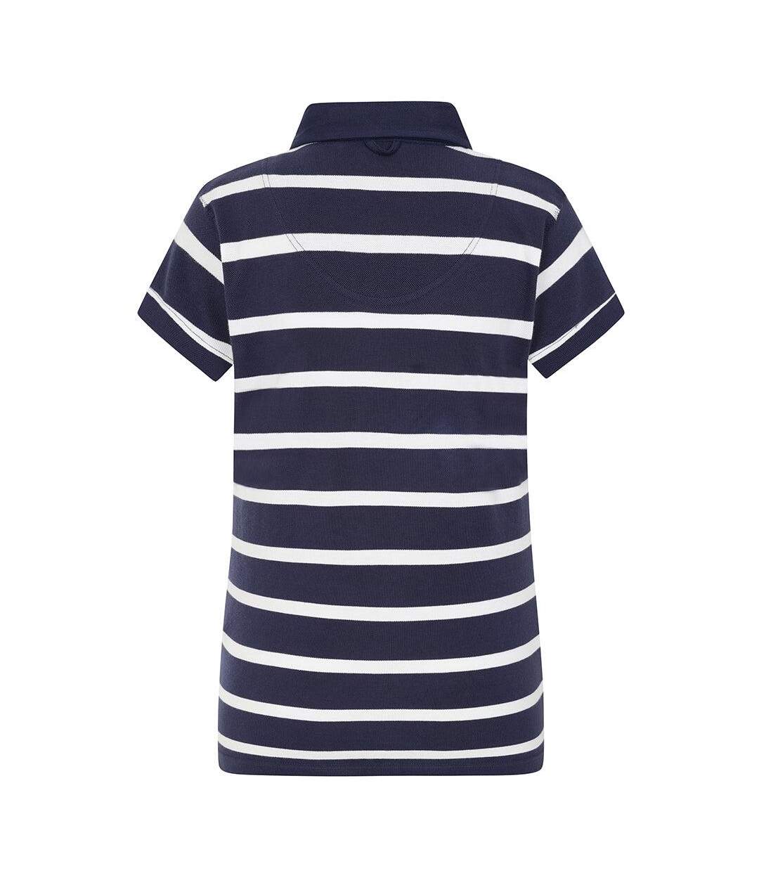 Polo Motif/style Rayé Femme Crépuscule Lazy Jacks-3