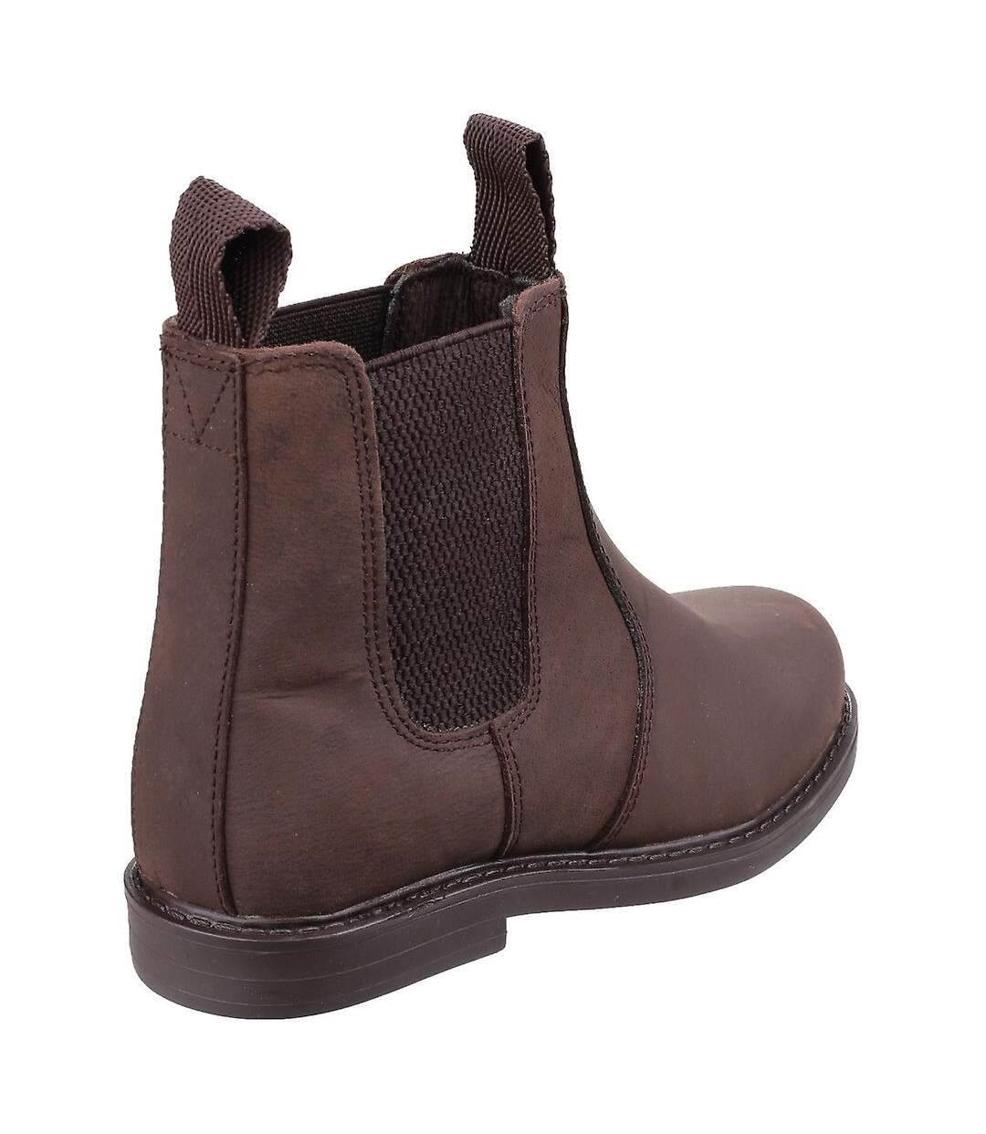 Bottines unisexe marron Amblers-2