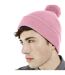 Beechfield Unisex Adult Original Pom Pom Beanie (Dusty Pink)