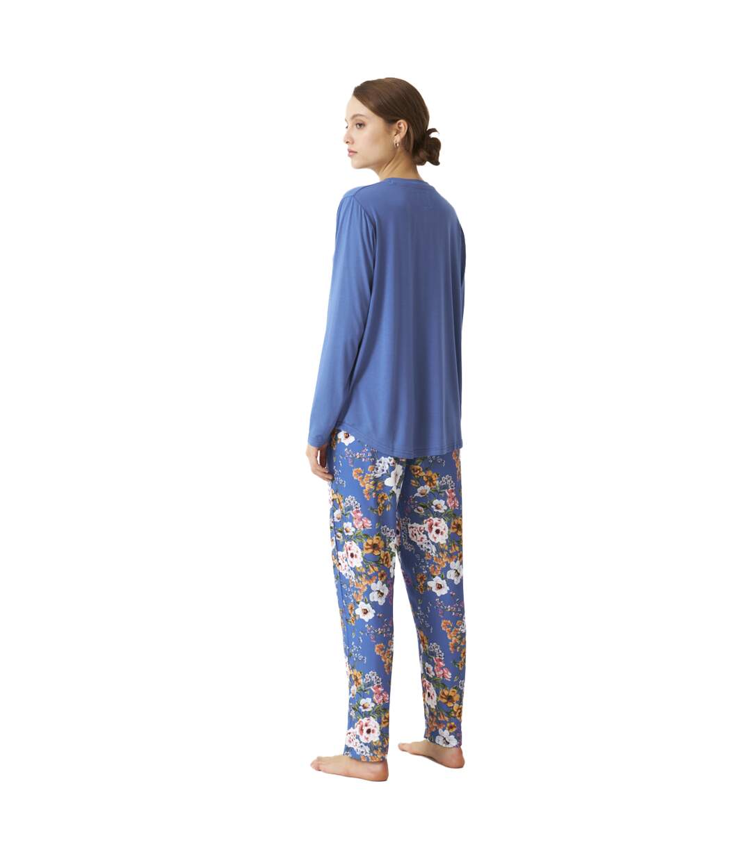 JJBDP0701 Women's Long Sleeve Pajamas-3