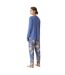 JJBDP0701 Women's Long Sleeve Pajamas