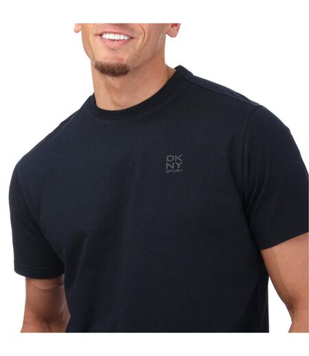 Pack Of 3  Mens Logo T-shirt  Black Silver DKNY