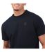 Pack Of 3  Mens Logo T-shirt  Black Silver DKNY-3