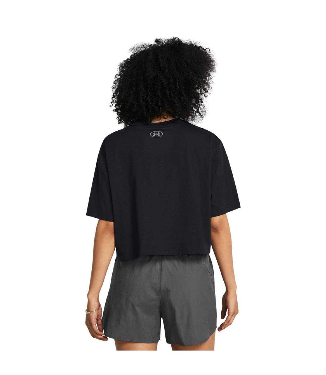 T-shirt Femme Noir Under Armour-4