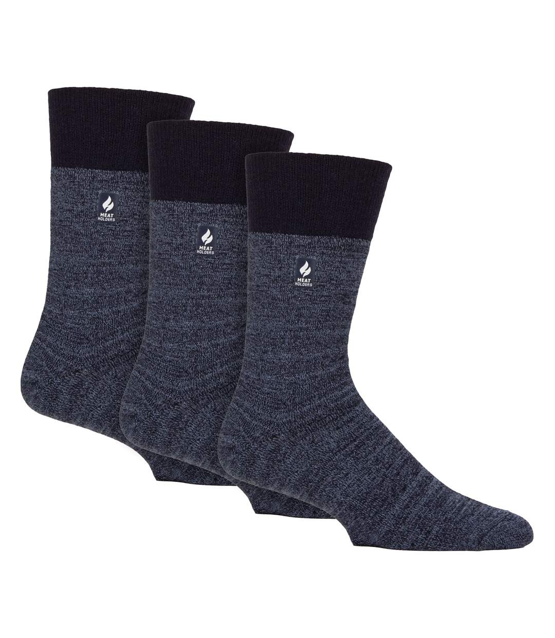 Gentle Grip- Lot De 3 Chaussettes Thermiques Homme Hiver Doublure Chaude-1