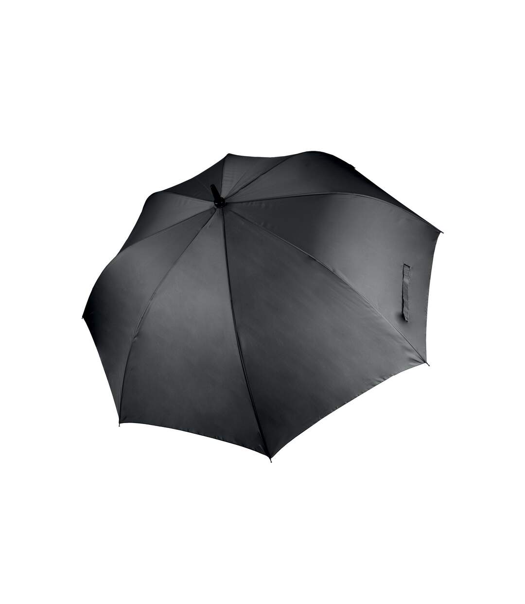 Grand parapluie uni adulte unisexe taille unique noir Kimood-1