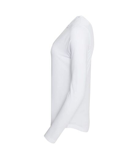 AWDis Just Cool Womens/Ladies Girlie Long Sleeve T-Shirt (Arctic White) - UTRW4814
