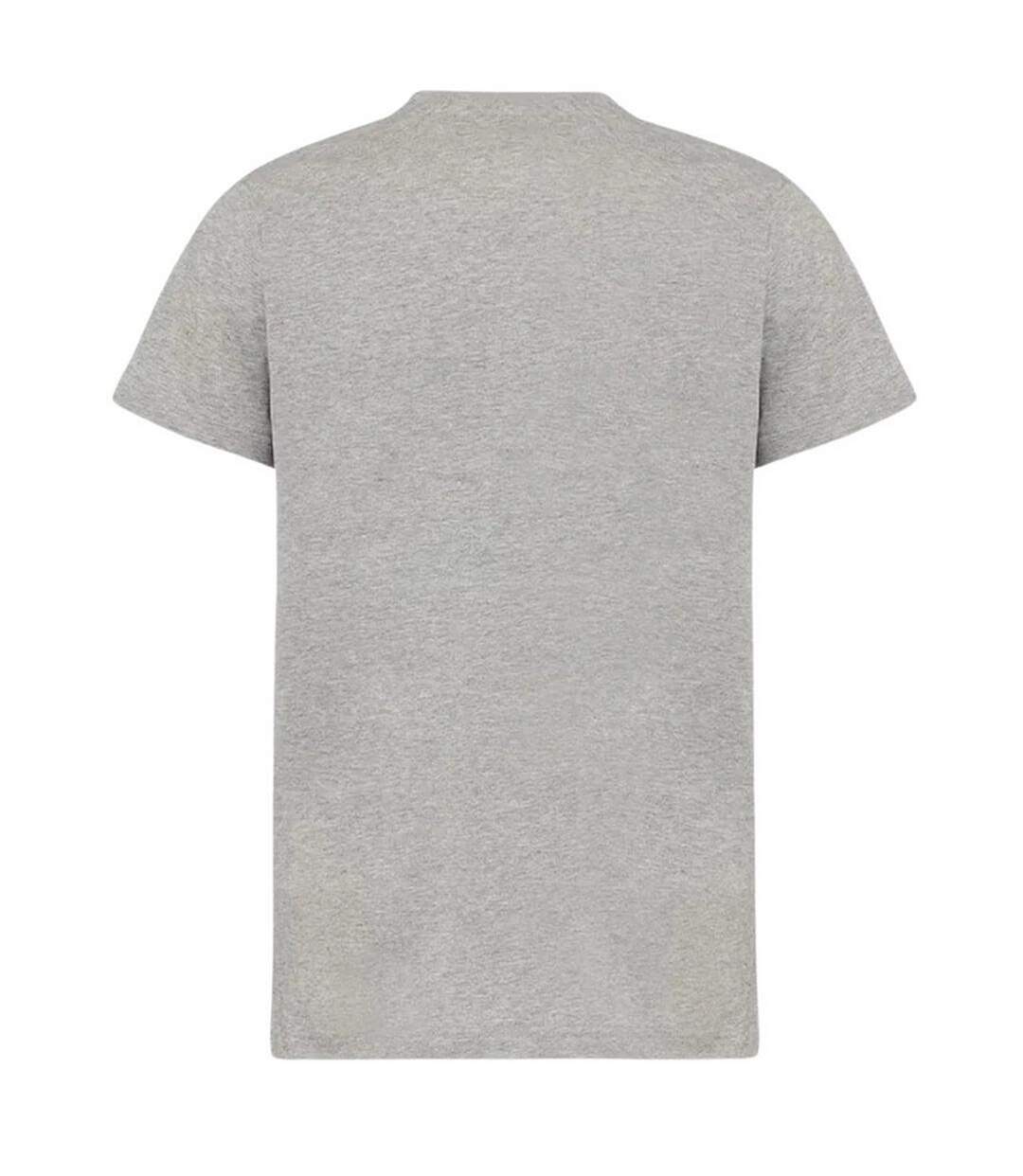 Unisex Adult Cute T-shirt Grey Diesel-2