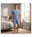 OZABI Ensemble Pyjama Pyjama Court Homme Coton-2
