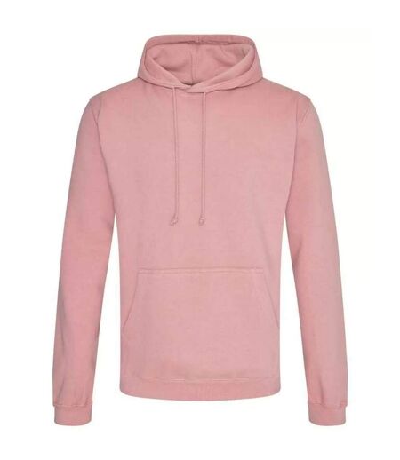 Sweat À Capuche College Adulte Vieux Rose Awdis