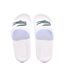 Claquettes blanches lacoste serve slide dual-3