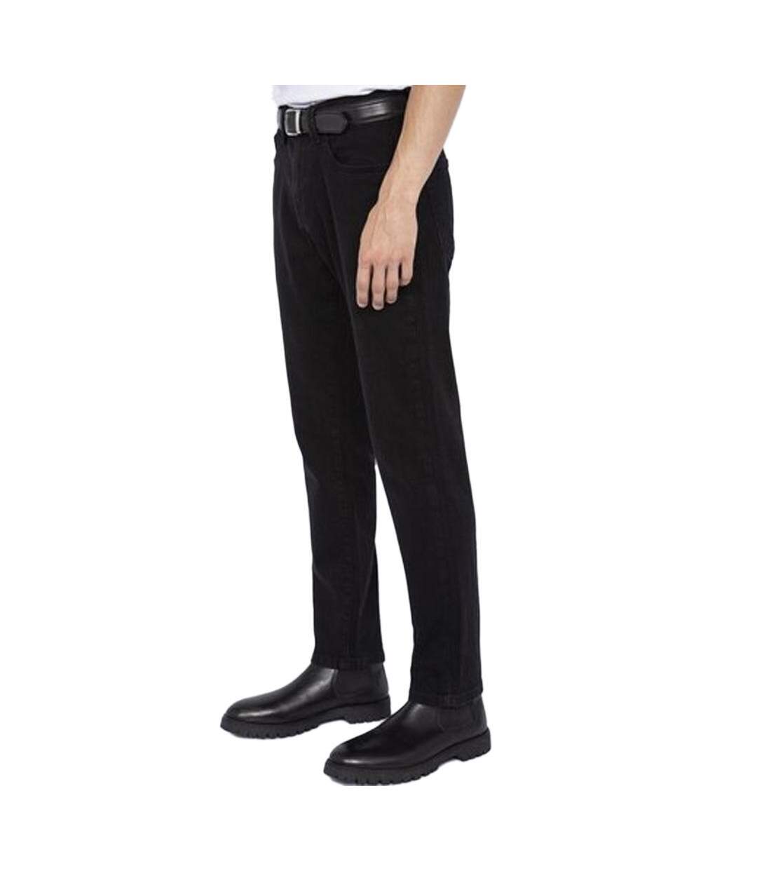 Jean slim noir homme schott trd 1913 - w28-l34-3