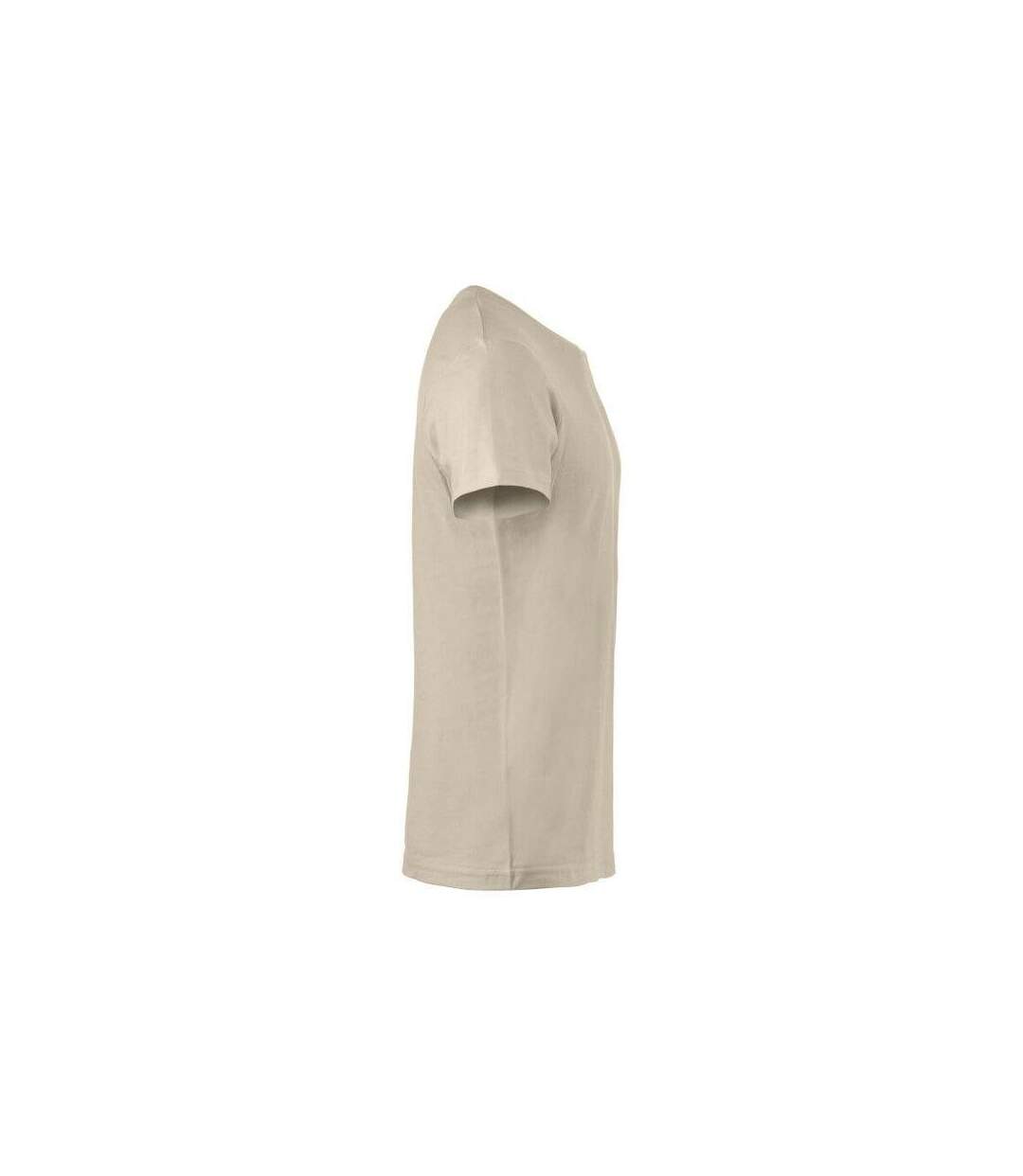T-shirt Homme Kaki Clair Clique-4