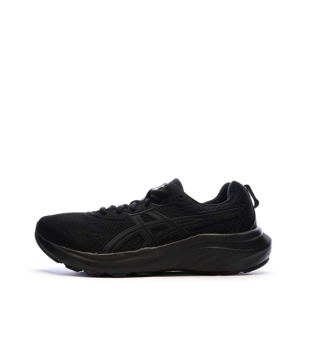 Chaussures de running noires homme asics gel-contend 9-1