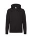 Sweat À Capuche Premium Homme Noir Fruit Of The Loom-1