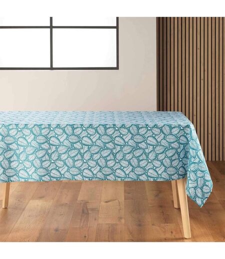 Nappe en Microfibre Divany 140x240cm Bleu Pétrole