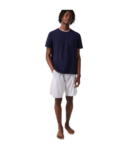 Unisex Adult Pyjama Top Blue Lacoste