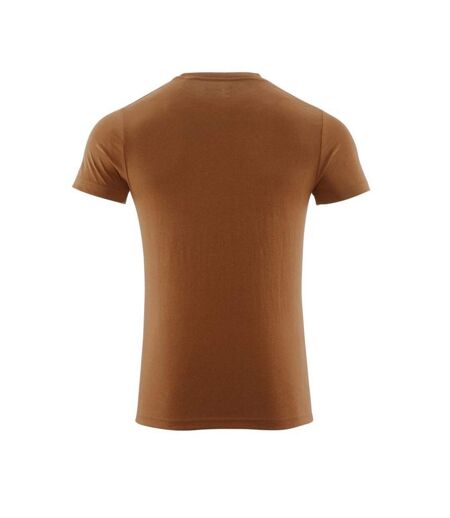 T-shirt Crossover Homme Marron Mascot