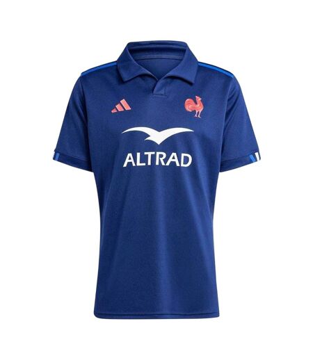 Mens France Ffr Home Jersey Dark Blue Adidas