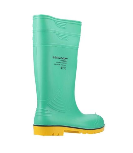 Dunlop - Bottes de pluie ACIFORT HAZGUARD - Homme (Vert / Jaune) - UTFS8353