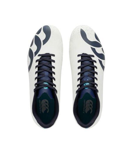 Chaussures De Rugby Pour Terrain Souple Stampede Team Homme Blanc Canterbury