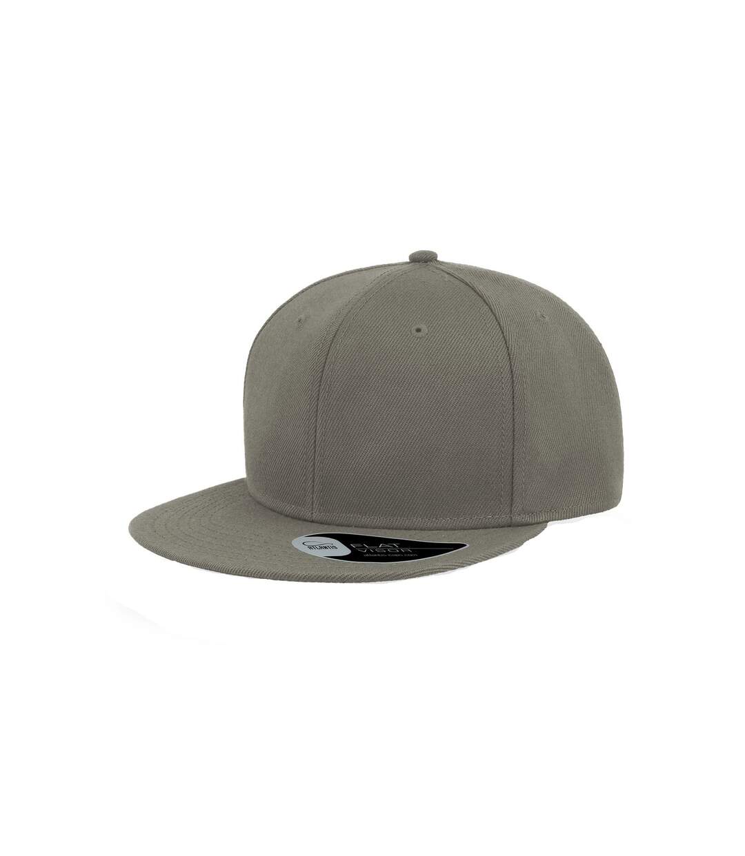 Casquette avec visière plate mixte gris Atlantis-1