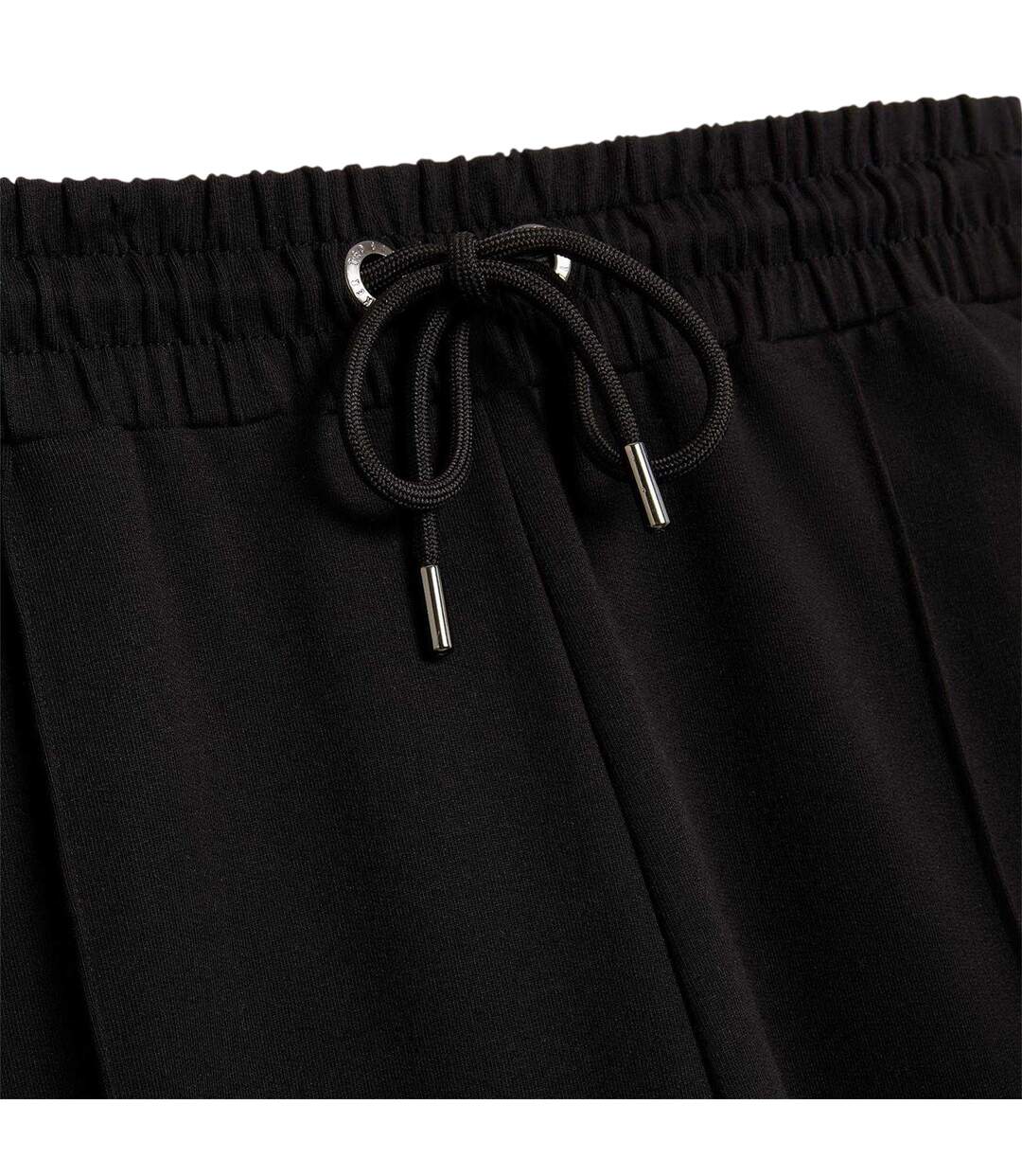 Womens/ladies Pintuck Straight Leg Joggers Black Ted Baker-4
